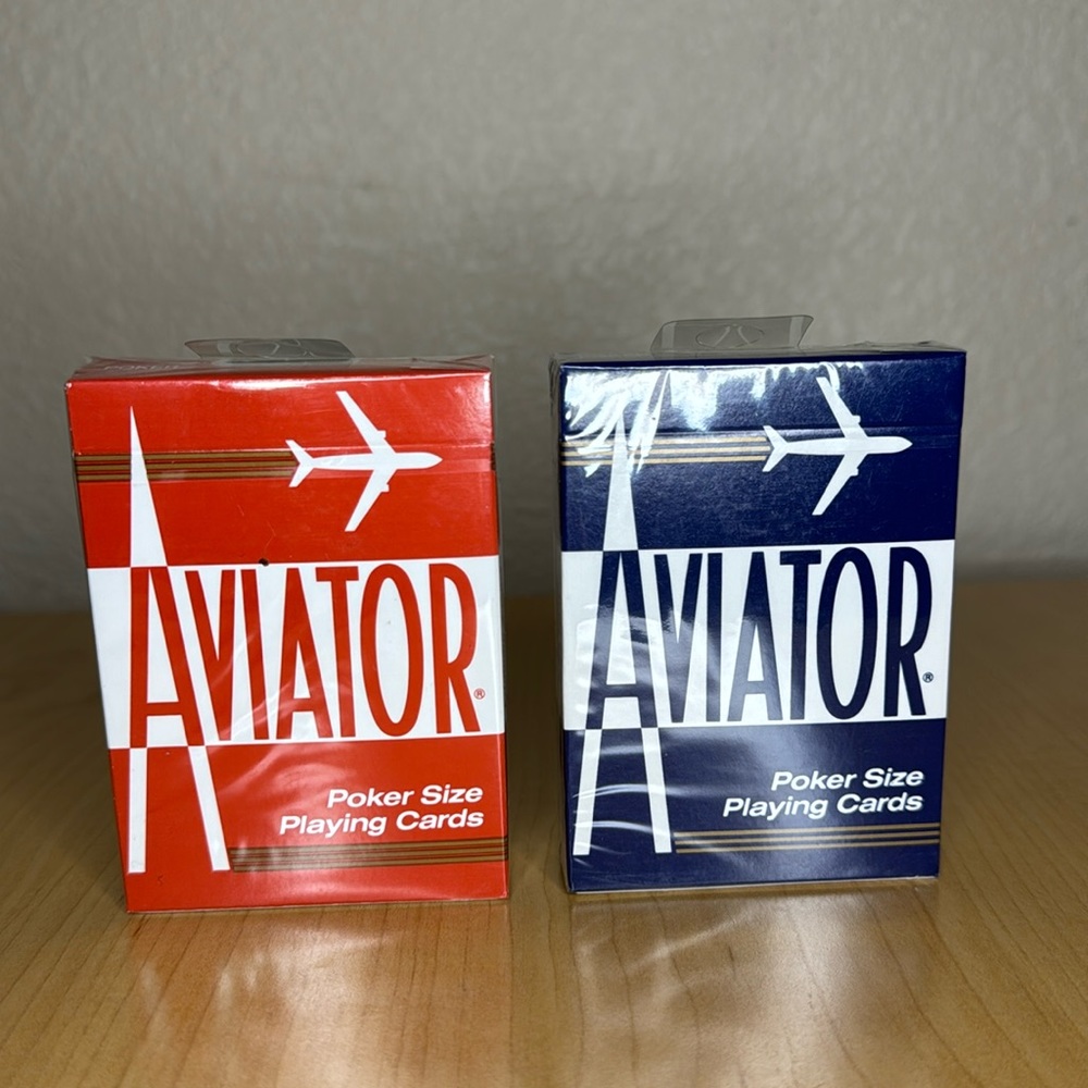 Aviator Poker Size Playing Cards